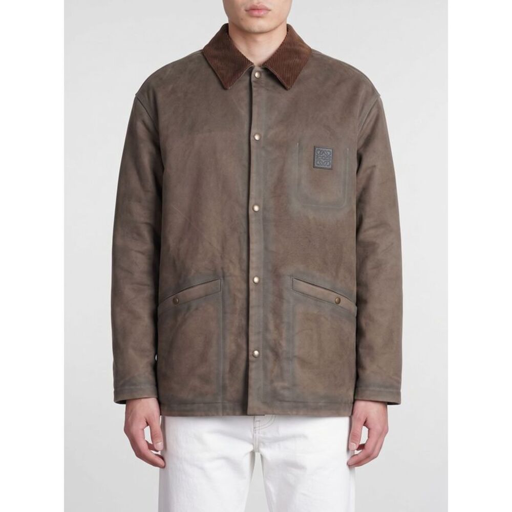 Loewe Jacket Men Brown